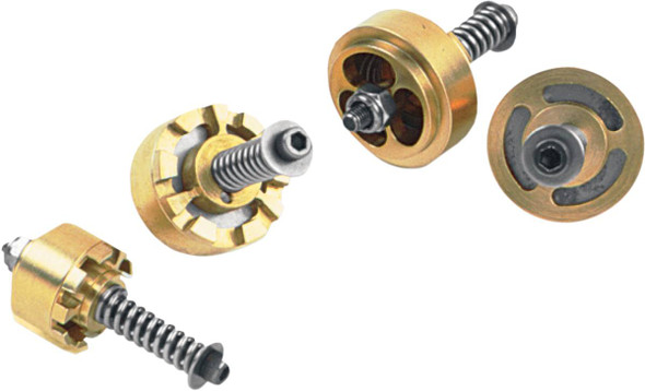 Race Tech - FEGV 2901 - Gold Valve Cartridge Fork Emulators for Damping Rod Forks - 22.70 mm