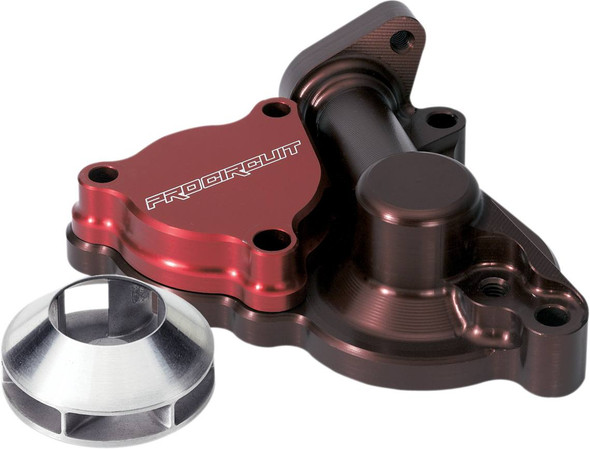 Pro Circuit - WPK04250 - Water Pump Cover with Impeller - Kawasaki/Suzuki
