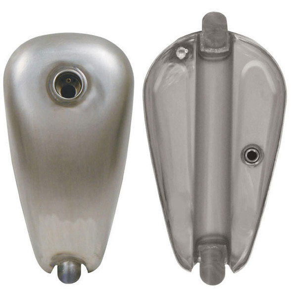 Mid-USA - Bobber 2.4 Gallon Low Tunnel Gas Tank for Custom Use