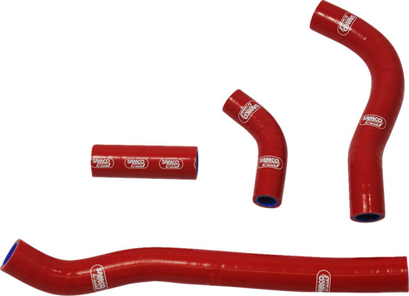 Samco Sport - HON-126-RD - Race Fit Radiator Hose Kit - Red - Honda