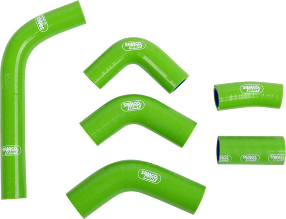 Samco Sport - KAW-103-GN - Race Fit Radiator Hose Kit - Green - Kawasaki