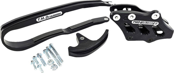 T.M. Designworks - KCP-K12-BK - Chain Guide/Slider - Black - KX 250/450