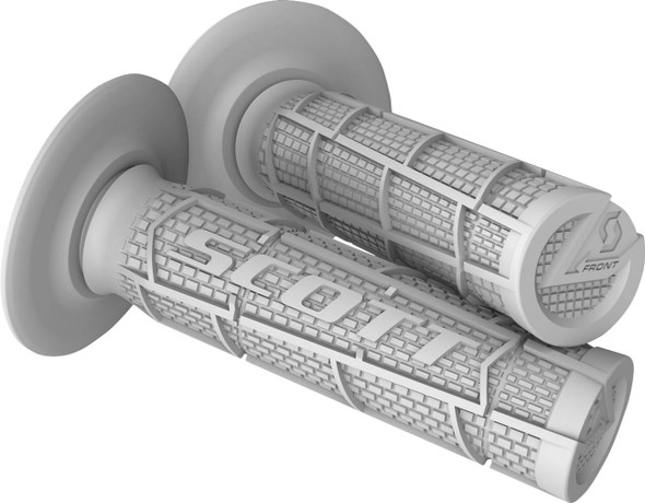 Scott - 233925-0011 - Radial Full Waffle Grips - Gray