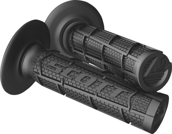 Scott - 233925-0001 - Radial Full Waffle Grips - Black