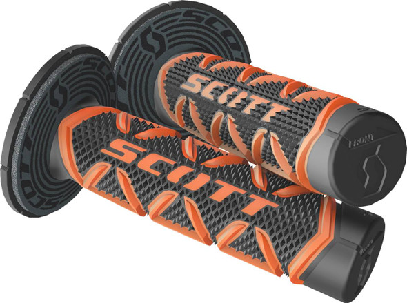 Scott - 219626-1008 - Diamond Grips with Donut - Orange/Black