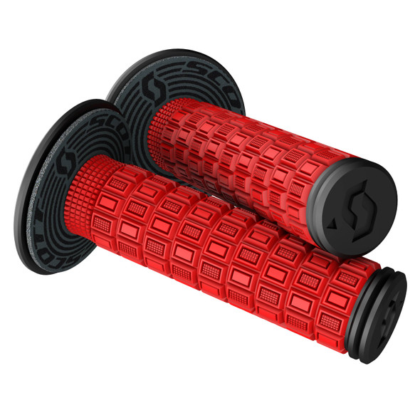 Scott - 269305-4959 - Mellow + Donut Grips - Red/Black