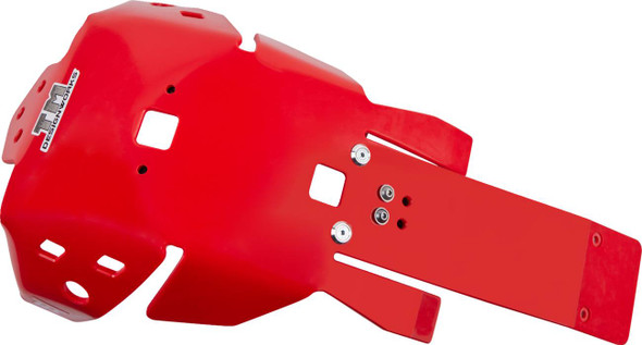 T.M. Designworks - HOLG-470-RD - Skid Plate - Red - Honda