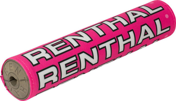 Renthal - P356 - Vintage SX Crossbar Pad - Pink/White