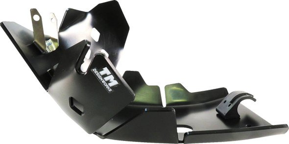 T.M. Designworks - KTMC-362-BK - Skid Plate - Black