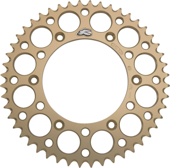 Renthal - 224U-520-48GPHA - Rear Sprocket - Aluminum - 48 Tooth - Hard Anodized