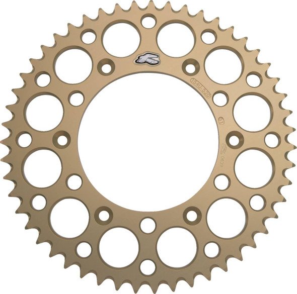 Renthal - 154U-520-51GRHA - Rear Sprocket - Aluminum - 51 Tooth - Honda