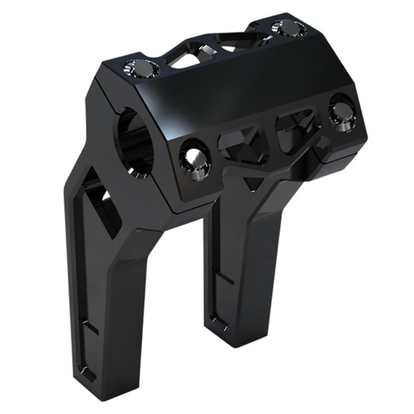  LA Choppers - Black Anodized Pullback Risers (Choose Riser Height & Clamp Size) 