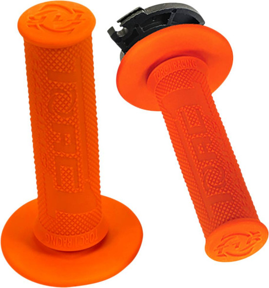 Torc1 - 4650-0502 - Defy Lock-On Grips - Orange
