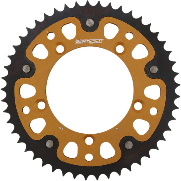 Supersprox - RST-4-49-GLD - Stealth Rear Sprocket - 49 Tooth - Gold - KTM