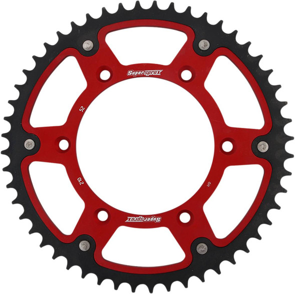 Supersprox - RST-210-52-RED - Stealth Rear Sprocket - 52 Tooth - Red - Honda