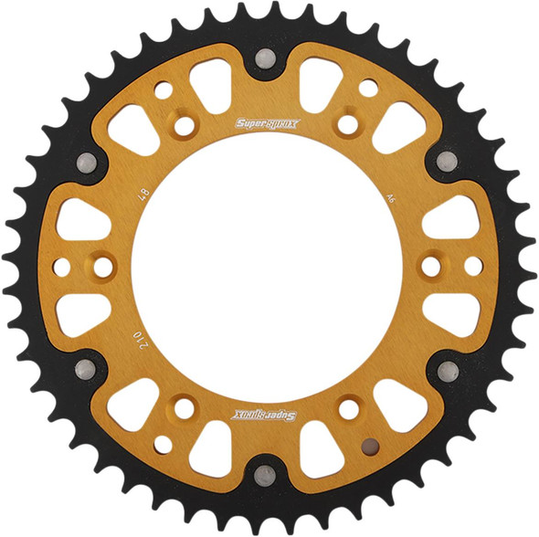 Supersprox - RST-210-48-GLD - Stealth Rear Sprocket - 48 Tooth - Gold - Honda