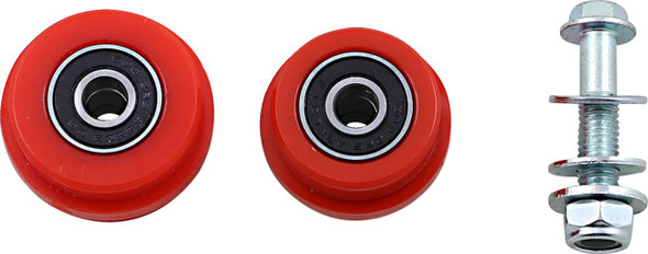 T.M. Designworks - ZDK-250-RD - Chain Roller - Honda - Red