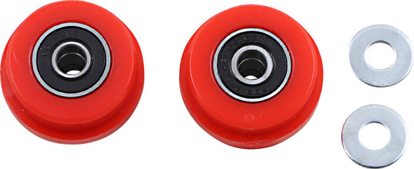 T.M. Designworks - ZDK-450-RD - Chain Roller - Honda - Red