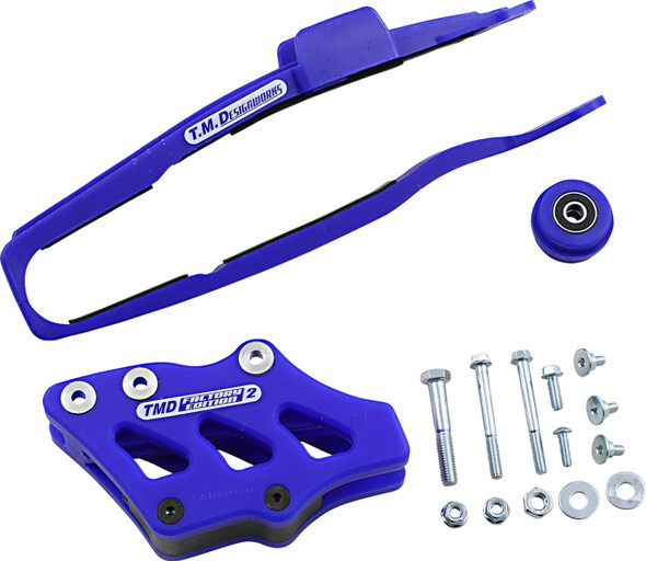 T.M. Designworks - YCP-OR5-BU - Chain Guide/Slider - Yamaha - Blue