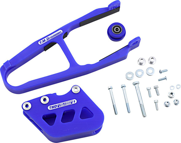 T.M. Designworks - YCP-YZK-BU - Chain Guide/Slider - Yamaha - Blue