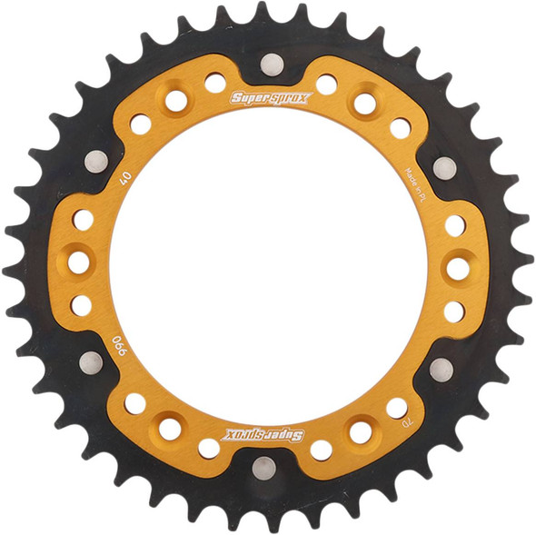 Supersprox - RST-990-40-GLD - Stealth Rear Sprocket - 40 Tooth - Gold - Husaberg/Husqvarna/KTM
