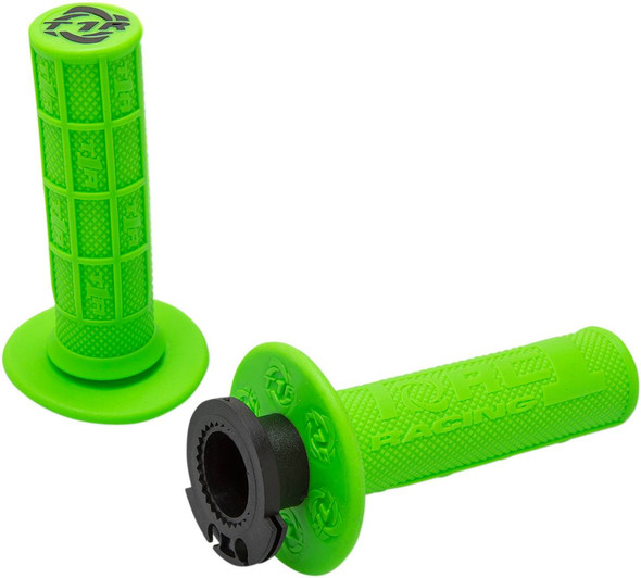 Torc1 - 3750-0802 - Defy Lock-On Grips - 4-Stroke - Green