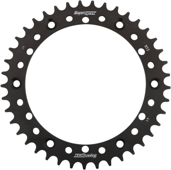 Supersprox - RFE-853-41-BLK - Steel Rear Sprocket - 41 Tooth