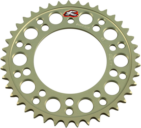 Renthal - 404U-525-41P-HA - Rear Sprocket - Aluminum - 41 Tooth - Honda/Yamaha