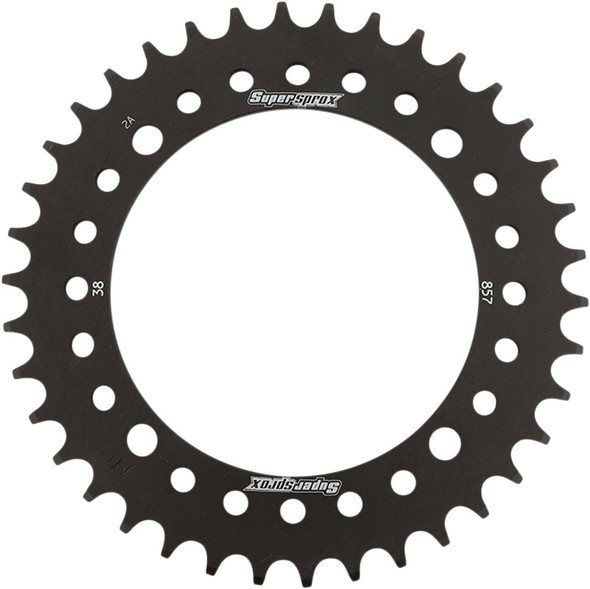 Supersprox - RFE-857-38-BLK - Steel Rear Sprocket - 38 Tooth