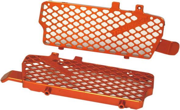 Trail Tech - 0150-RB03 - Radiator Guard Set - Orange - Husaberg/Husqvarna/KTM
