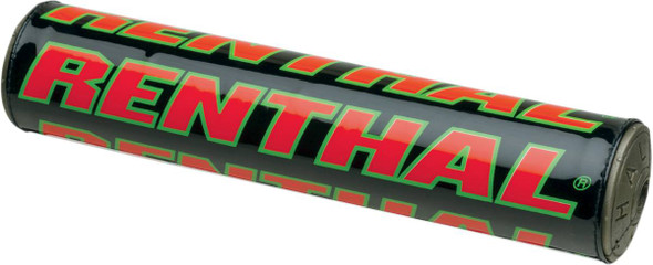 Renthal - P272 - Team Issue Crossbar Pad - Black/Red/Green