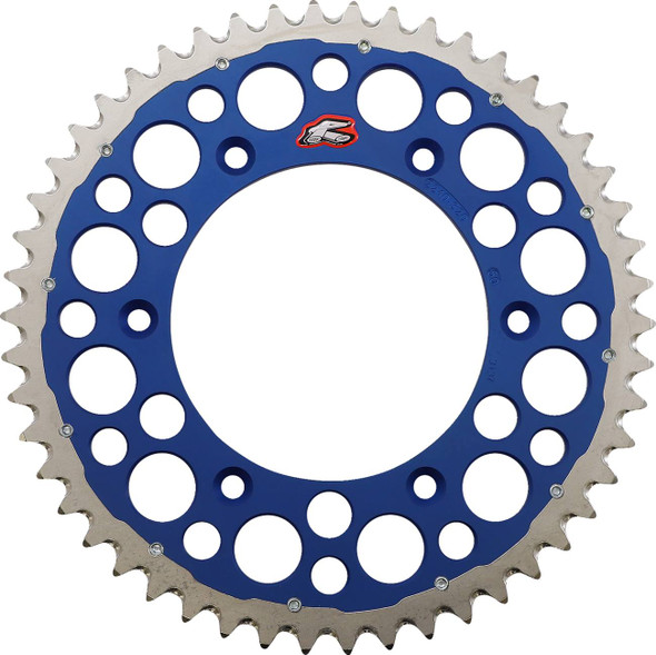 Renthal - 2240-520-50GPBU - Twinring™ Rear Sprocket - 50 Tooth - Blue
