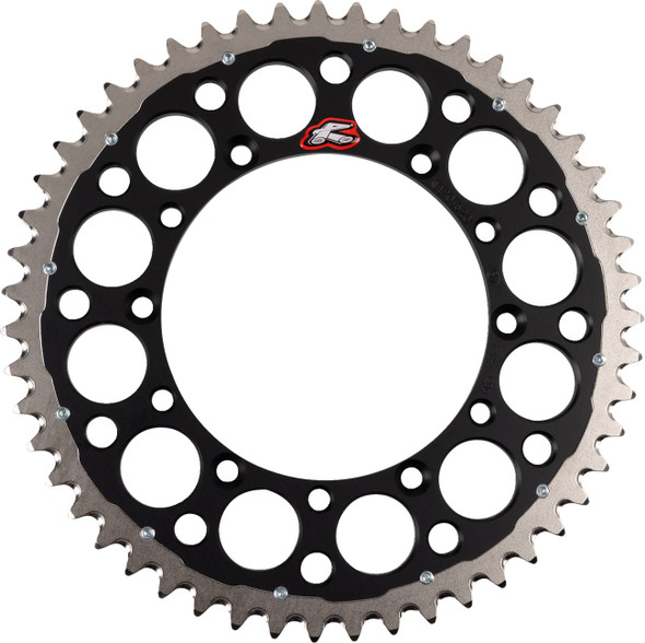 Renthal - 1120-520-51GPBK - Twinring™ Rear Sprocket - 51 Tooth - Black - Kawasaki/Suzuki