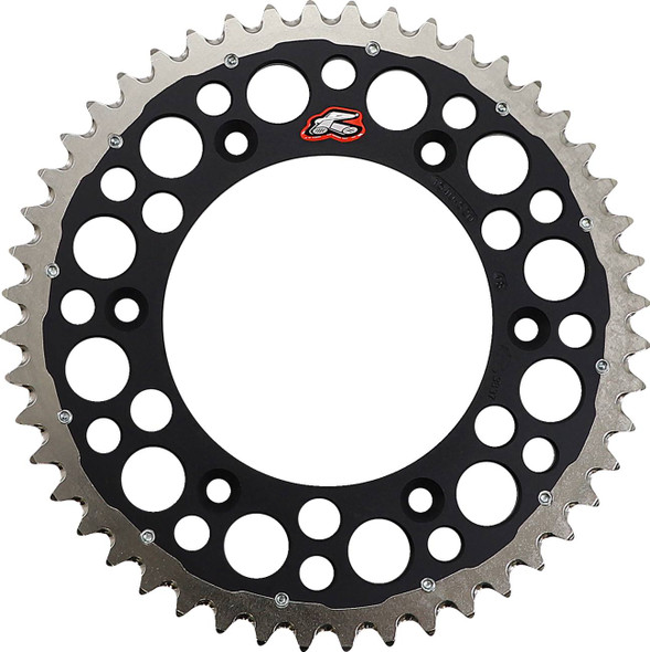 Renthal - 1540-520-48GPBK - Twinring™ Rear Sprocket - 48 Tooth - Black - Honda