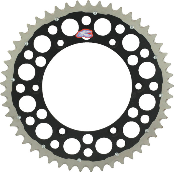 Renthal - 1230-520-49GPBK - Twinring™ Rear Sprocket - 49 Tooth - Black - Kawasaki/Suzuki