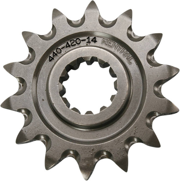 Renthal - 440--420-14GP - Front Sprocket - 14 Tooth - Gas Gas/Husqvarna/KTM