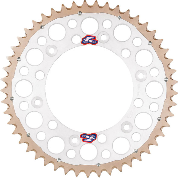 Renthal - 1540-520-48GPSI - Twinring™ Rear Sprocket - 48 Tooth - Silver - Honda
