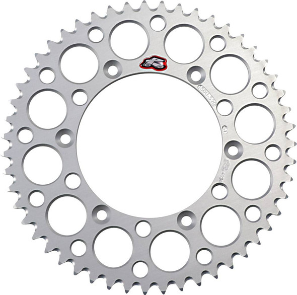Renthal - 150U-520-51GBSI - Rear Sprocket - Aluminum - 51 Tooth - Silver - Yamaha
