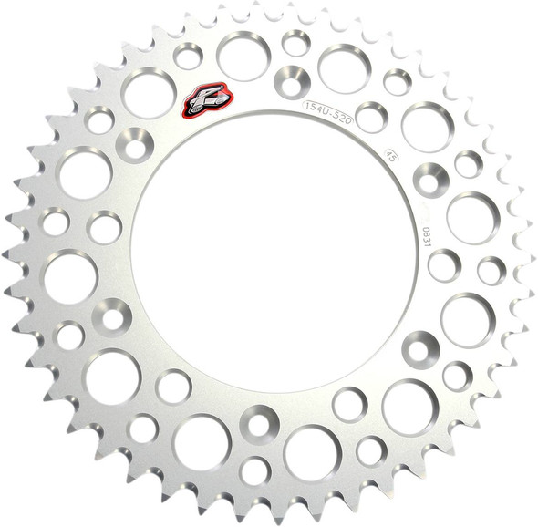 Renthal - 154U-520-45GRSI - Rear Sprocket - Aluminum - 45 Tooth - Silver - Honda