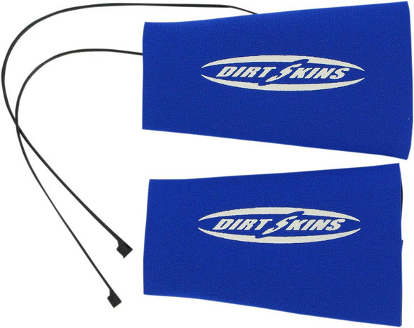 Schampa & Dirt Skins - DSFRKSEAL12-2 - Fork Covers - 2 mm Neoprene - Blue/White - 7.5" Inverted
