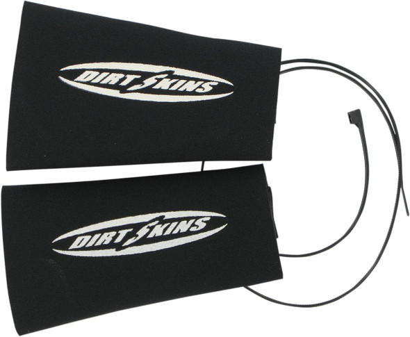 Schampa & Dirt Skins - DSFRKSKN01-1 - Fork Covers - 2 mm Neoprene - Black/White - Standard