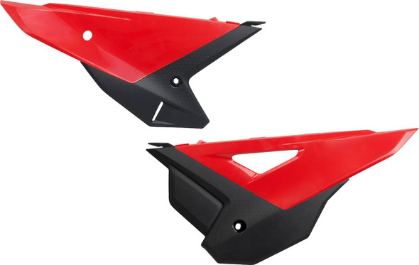 Ufo - HO05621@999 - Side Panels - '25 OEM Red/Black - Honda - CRF 250 R/RX