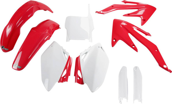 Ufo - HOKIT108F@999 - Body Kit - OEM Red/White - Honda - CRF '05-'06