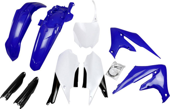 Ufo - YAKIT321F@999 - Body Kit - OEM Blue/Black/White - Yamaha - YZ '18-'23