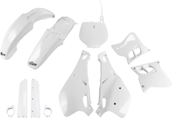 Ufo - YAKIT295F@999 - Body Kit - OEM White - Yamaha - YZ '93-'95