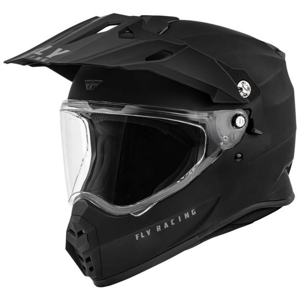  Fly Racing - Trekker Solid Helmet - Matte Black 