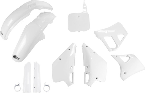 Ufo - YAKIT297F@999 - Body Kit - OEM White - Yamaha - YZ '91