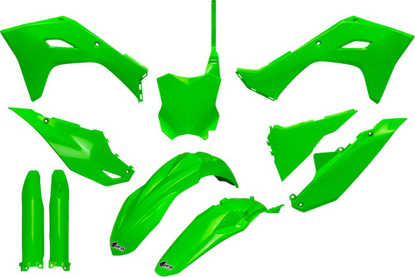 Ufo - KAKIT231F@AFLU - Body Kit - Fluorescent Green - Kawasaki - KX '24-'26