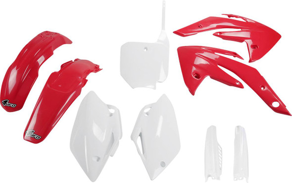 Ufo - HOKIT111F@999 - Body Kit - OEM Red/White - Honda - CRF '07-'25