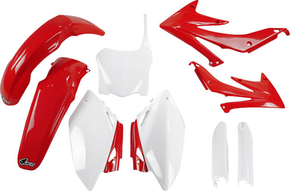 Ufo - HOKIT110BF@999 - Body Kit - OEM Red/White - Honda - CRF '08